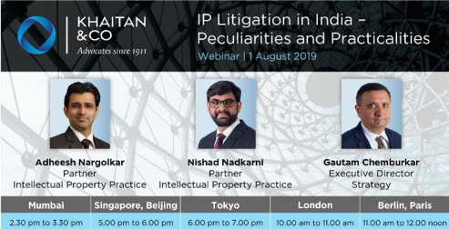 IP Litigation in India peculiarities and practicalities